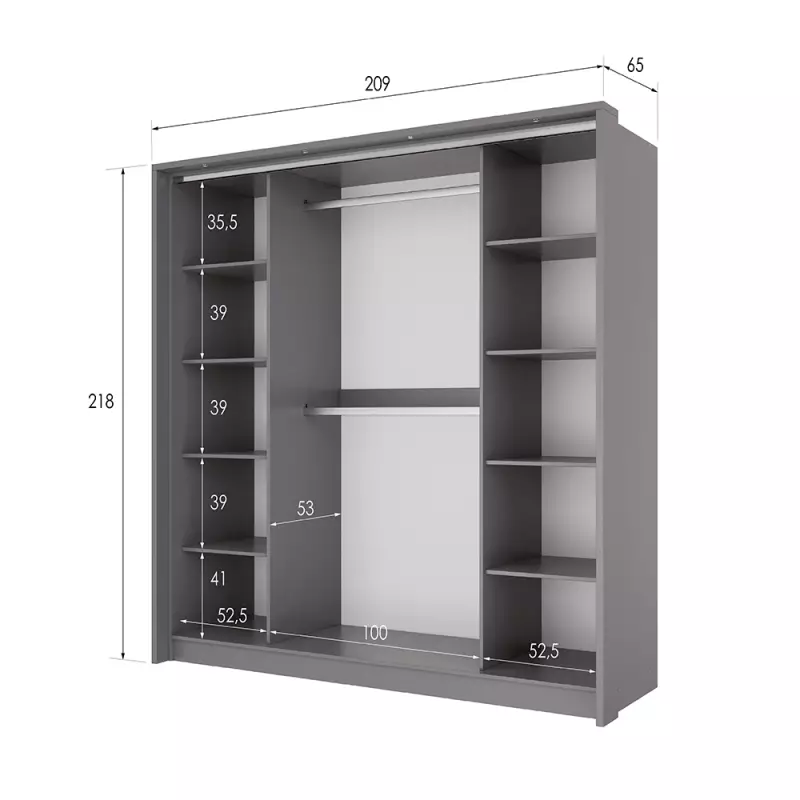 "sliding wardrobe"