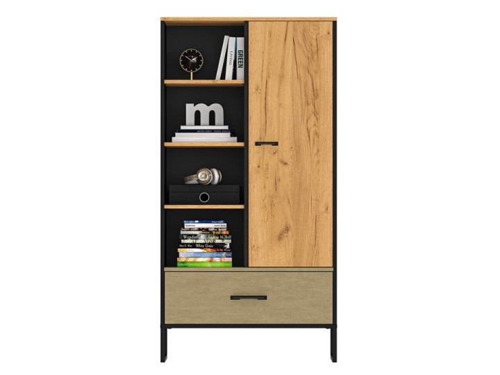 Colt 1 Door 1 Drawer Cabinet - J&B Furniture