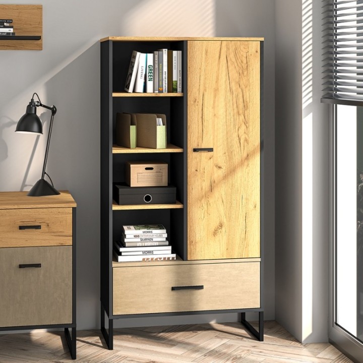 Colt 1 Door 1 Drawer Cabinet - J&B Furniture