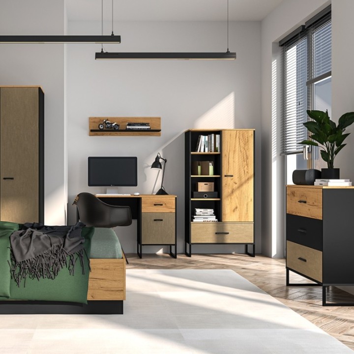 Colt 1 Door 1 Drawer Cabinet - J&B Furniture
