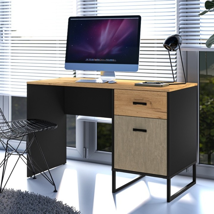 Colt 1 Drawer 1 Door Desk - J&B Furniture
