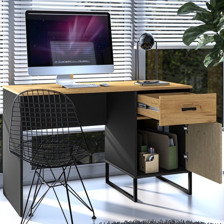 Colt 1 Drawer 1 Door Desk - J&B Furniture