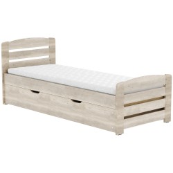 Bart Single Bed with Side...