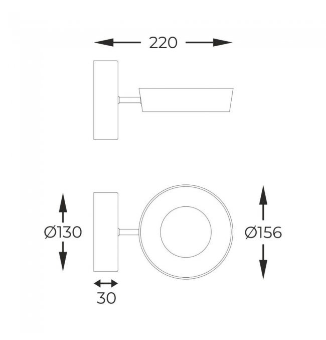 LARA Wall Light | Modern Wall Lights for Living Rooms – J&B