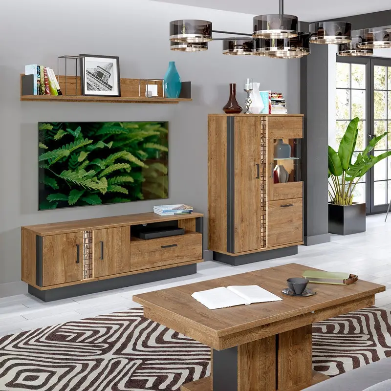 Dorian Stylish TV Unit with LED Light