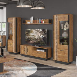 Dorian Stylish TV Unit with LED Light
