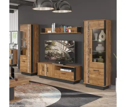 Dorian Stylish TV Unit with LED Light