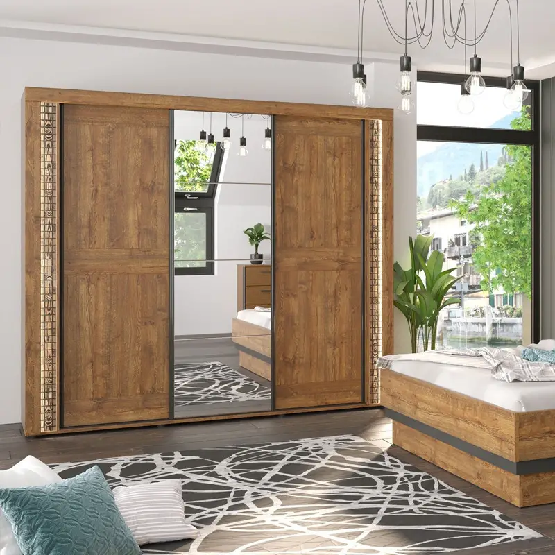 wardrobe with lights