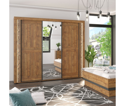 wardrobe with lights