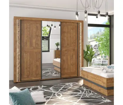 wardrobe with lights