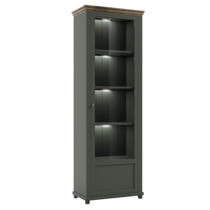 Eva Right Tall Display cabinet | J&B Furniture