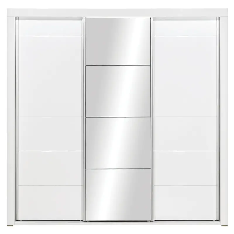 sliding wardrobe with led lights