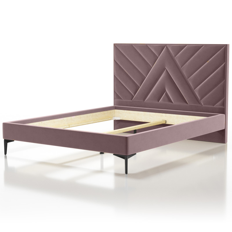 Paloma 4ft6 Double Bed Frame in Pink