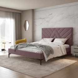 Paloma 4ft6 Double Bed Frame in Pink