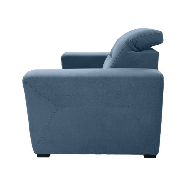 Excellence Blue Armchair – Modern Comfort | J&B Furniture
