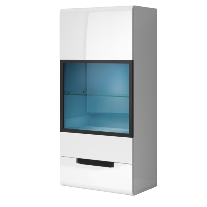 Hector Right Wall Display Cabinet White | J&B Furniture