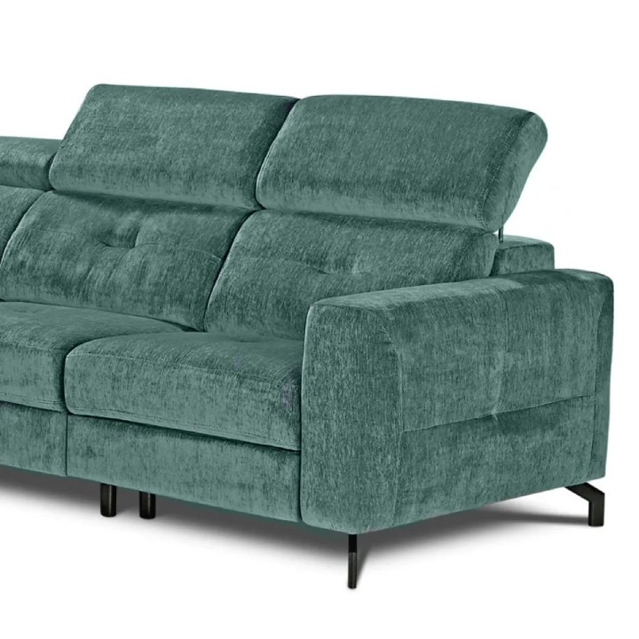 Alison Corner Sofa Bed with Electric Recliner  J&B Furniture