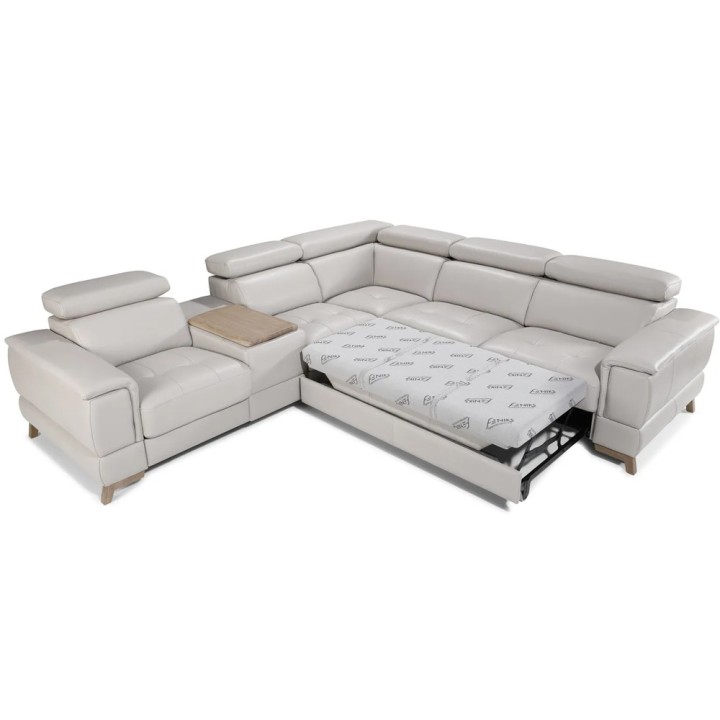 Pesaro Corner Sofa Bed With Recliner | J&B Furniture