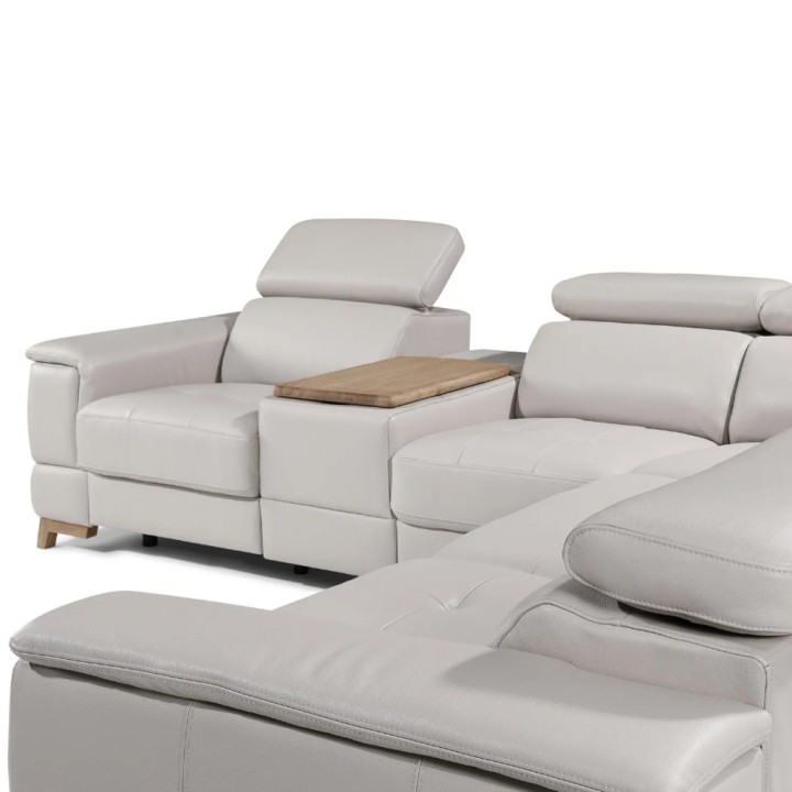 Pesaro Corner Sofa Bed With Recliner | J&B Furniture