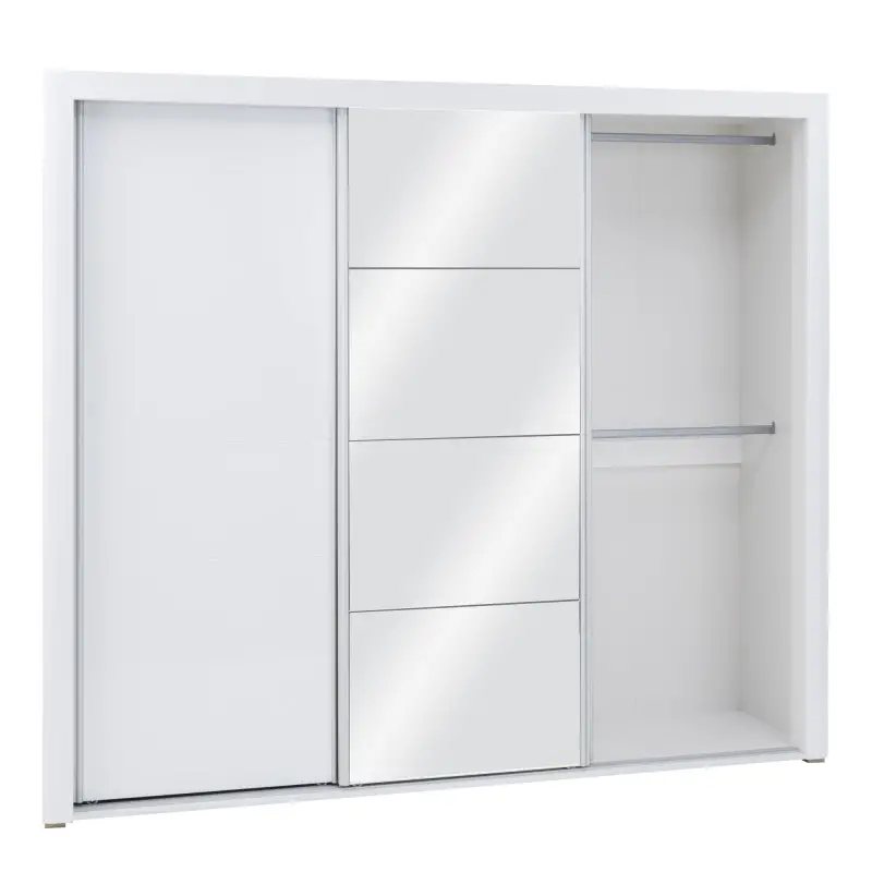 sliding wardrobe with led lights
