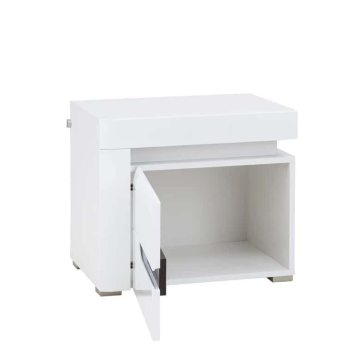 IRMA  White Bedside Table | J&B Furniture Ireland