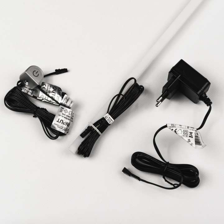 Lighting – Profile LED L-335/BC ZW with Grey Angle Switch | J&B Furniture