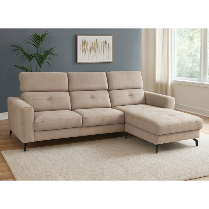 Alison  Comfort Corner Sofa Bed – 3-in-1| J&B Furniture