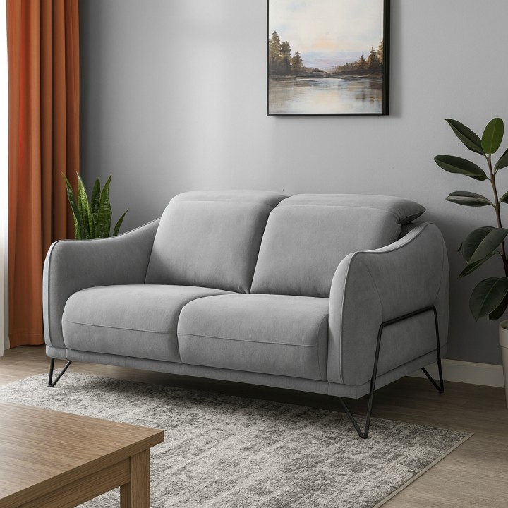 Tourismo Bespoke 2-Seater Sofa in Grey | J&B Furniture