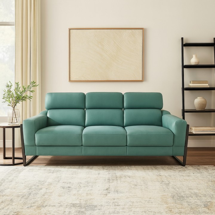 Mayon Bespoke 3 Seater Sofa  in Green| J&B Furniture