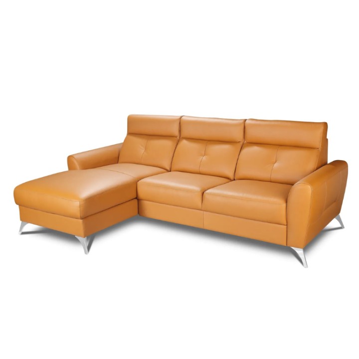 Loft Corner Sofa Bed Italian Leather| J&B Furniture