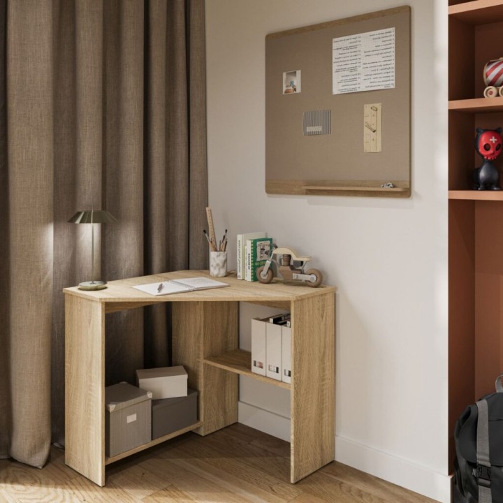 Rino- Home Office Corner desk black | J&B Furniture