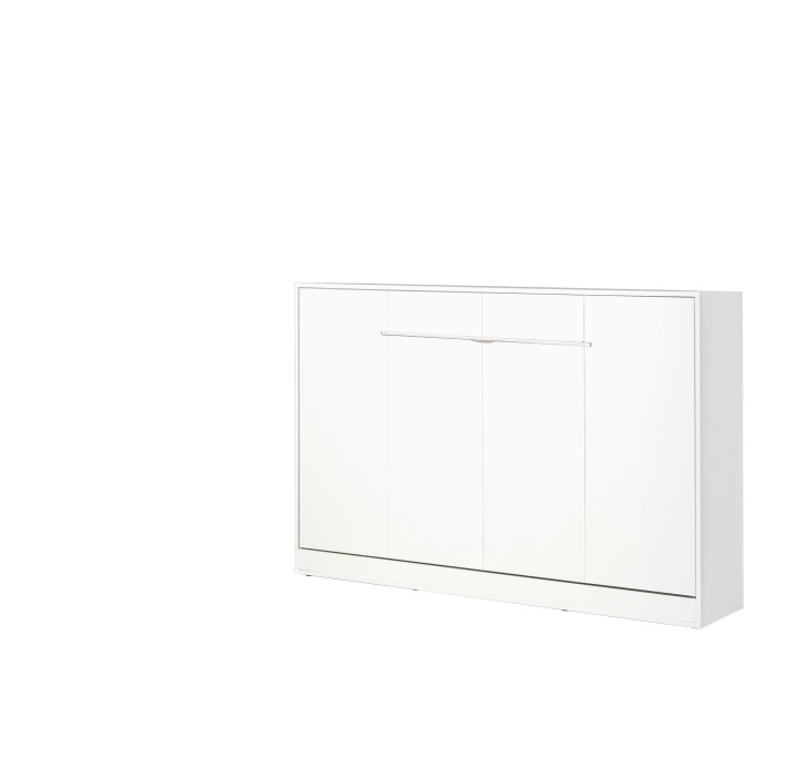 Perfect – Horizontal Wall Bed 120cm White | J&B Furniture