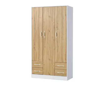 Perfect- 3 Door 4 Drawer...