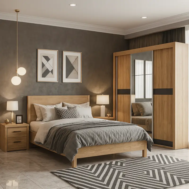 Sliding Wardrobe with Mirror