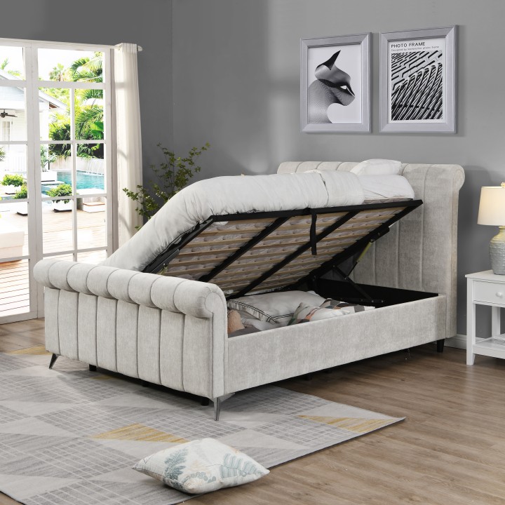 Carlow Ottoman Bed Frame 4Ft6 | J&B Furniture Ireland