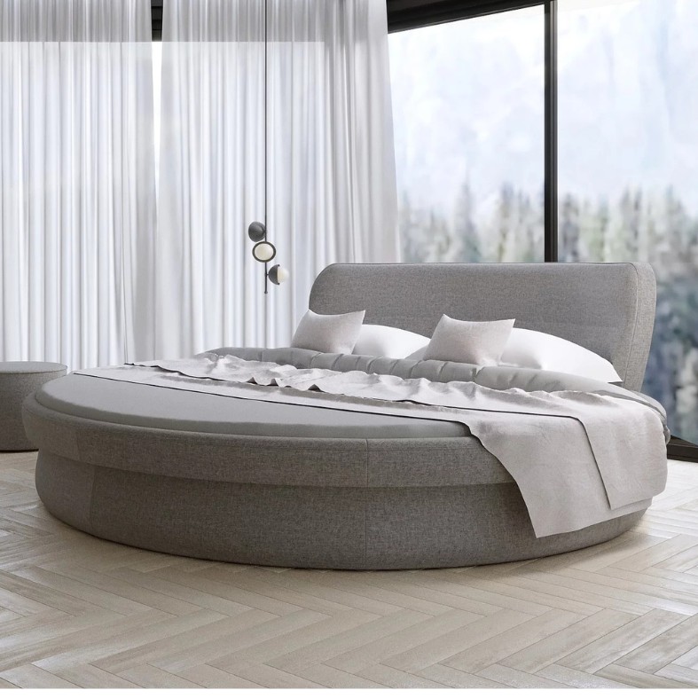 Modern Round Bed - J&B Furniture