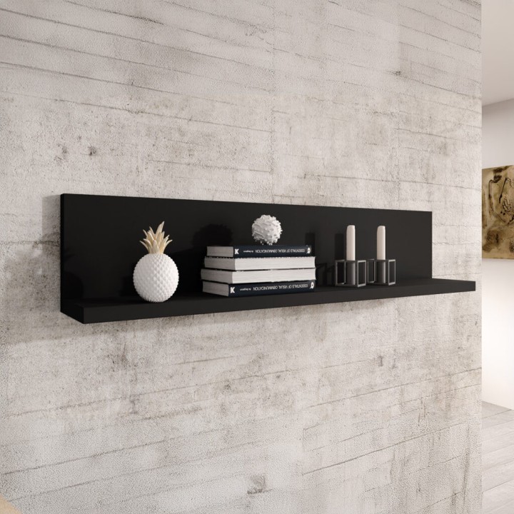 Bora Wall Shelf - Grey J&B Furniture