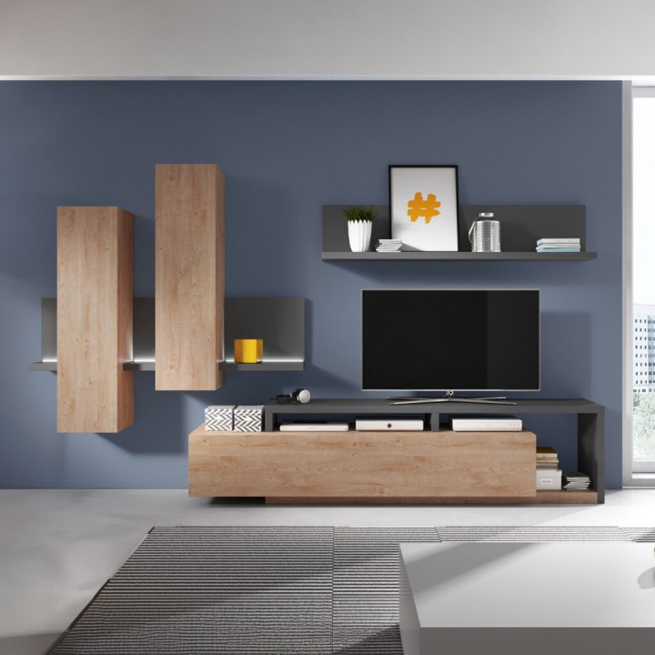 BOTA Wall Mounted Cabinet Stylish Storage - J&B Furniture