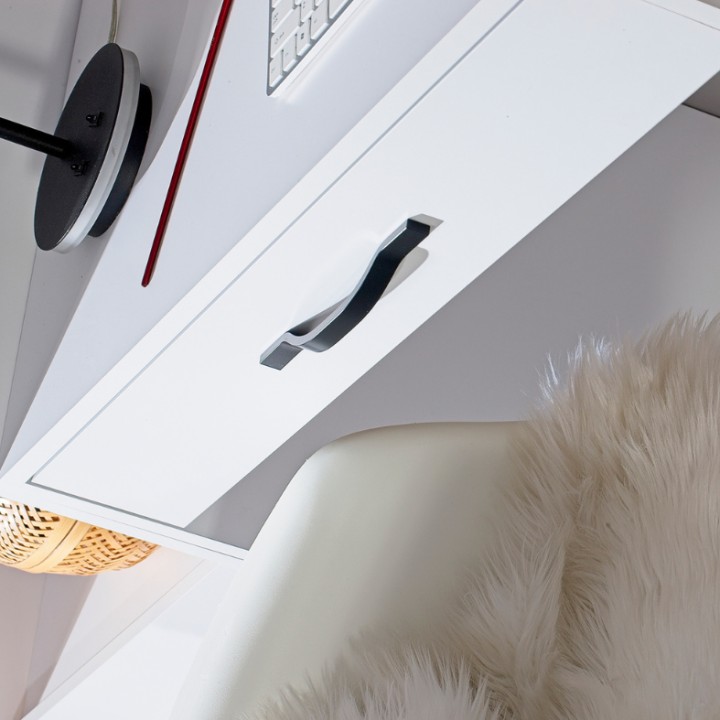 Perfect- Home Office Desk White | J&B Furniture
