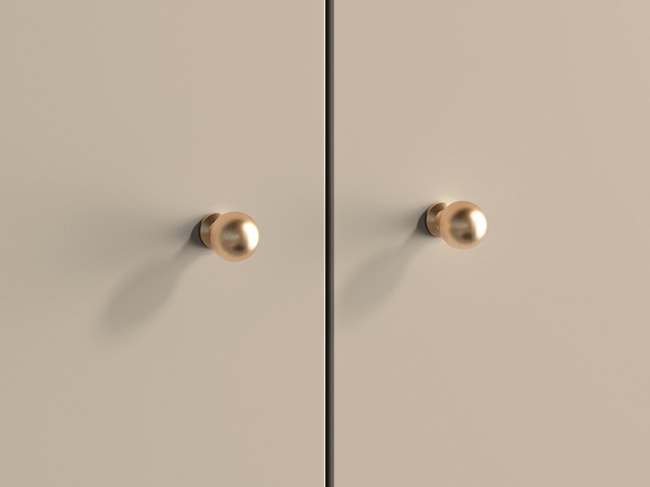 Sophie Elegant Wardrobe Cashmere 95cm | J&B Furniture Ireland