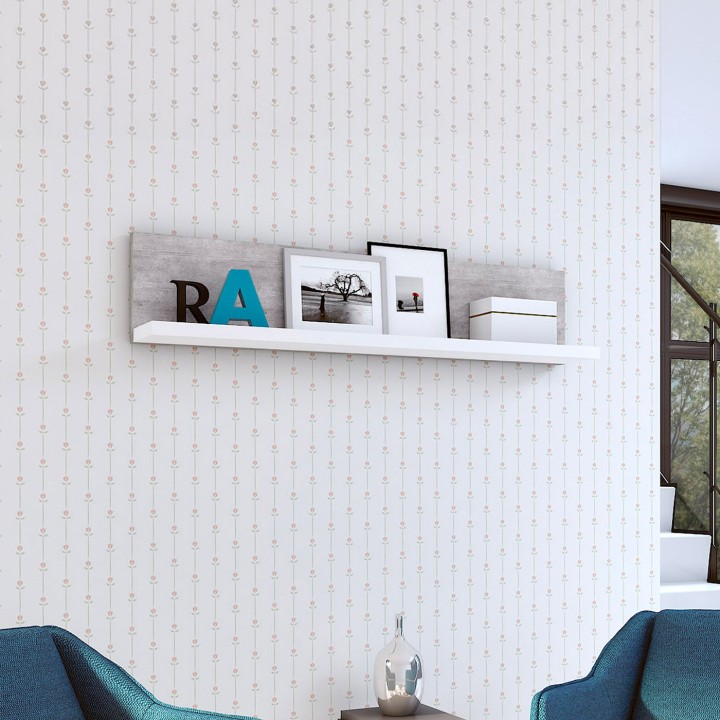 Bora Modern Wall Shelf 150cm - J&B Furniture