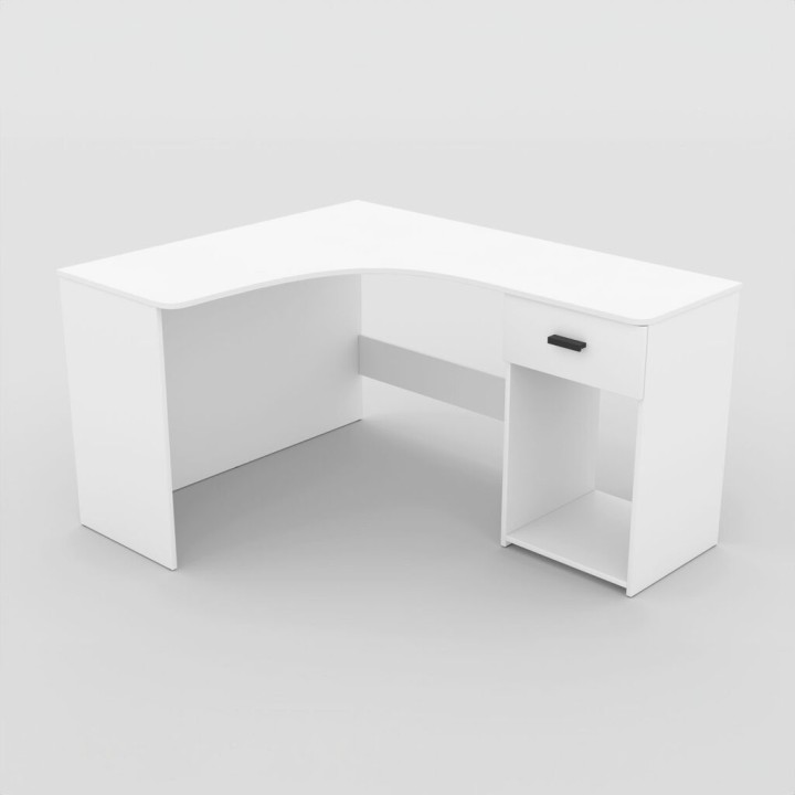 Corner Desk Ireland White | J&B Furniture