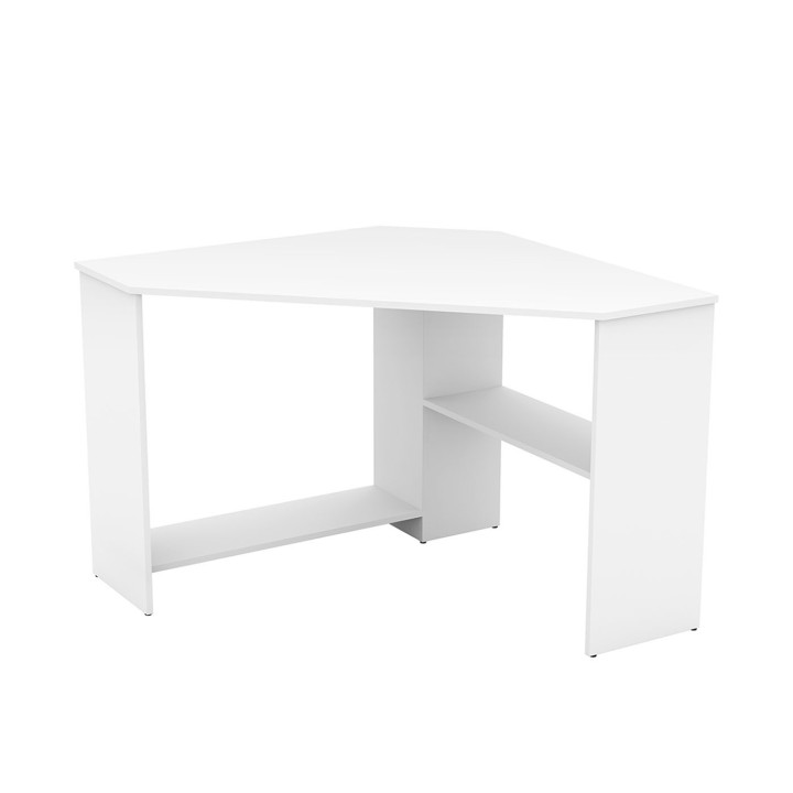 Rino- Home Office Corner desk white| J&B Furniture