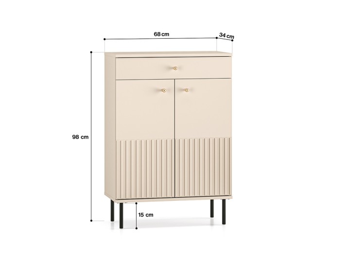 Shoes Storage Cabinet – Sophie Modern Hallway Unit | J&B