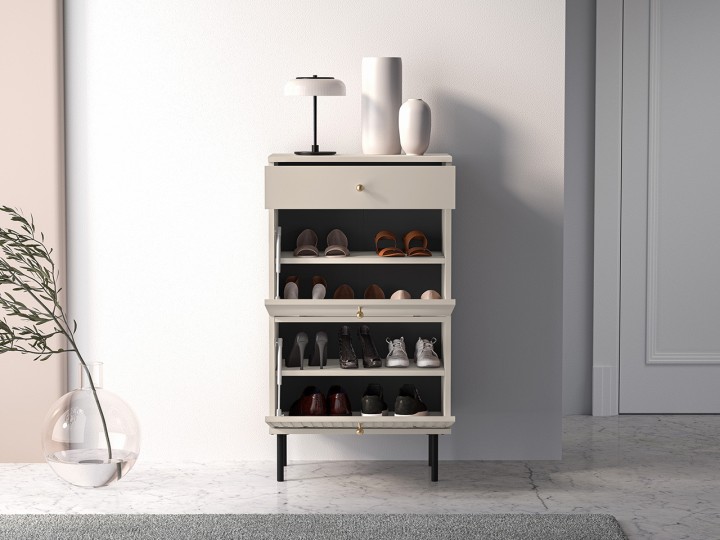 Shoes Cabinet – Sophie Narrow Shoe Rack | J&B