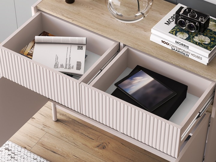 Dunea Sideboard – Cashmere, 2 Doors 2 Drawers  J&B Furniture