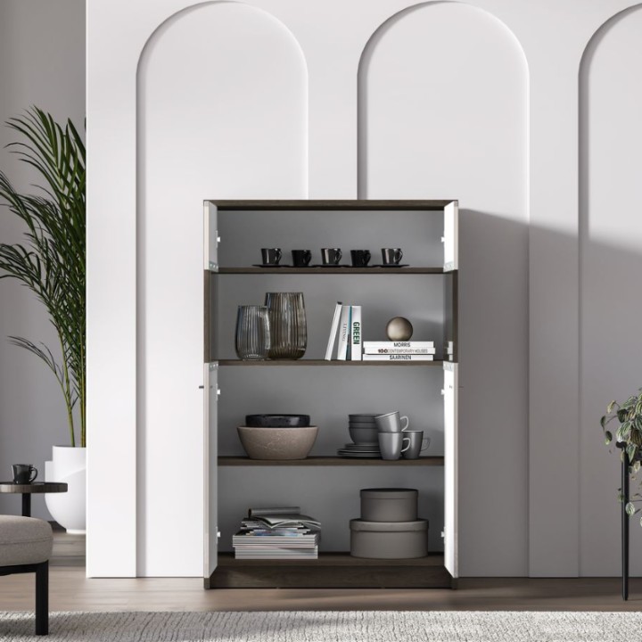 Avante Display Cabinet –  Modern Glass Unit | J&B Furniture