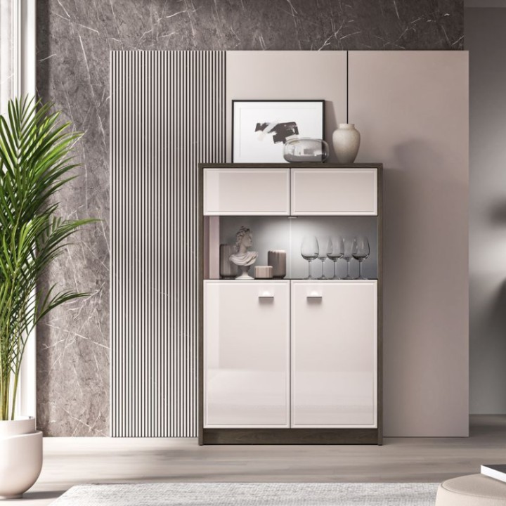 Avante Display Cabinet –  Modern Glass Unit | J&B Furniture