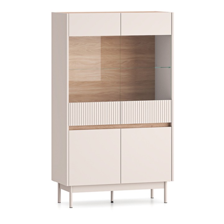 Display Cabinet in Oak and Cashmere – Dunea| J&B