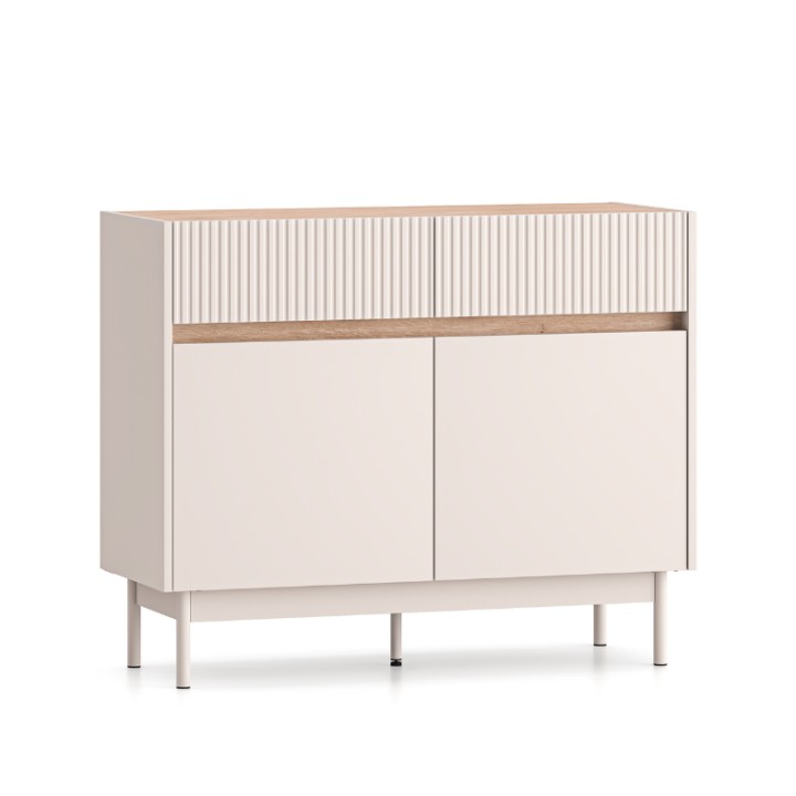Dunea Sideboard – Cashmere, 2 Doors 2 Drawers  J&B Furniture